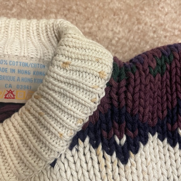 Denver Hays Vintage Knit Sweater Men’s Medium - Made in Hong Kong - Picture 6 of 8